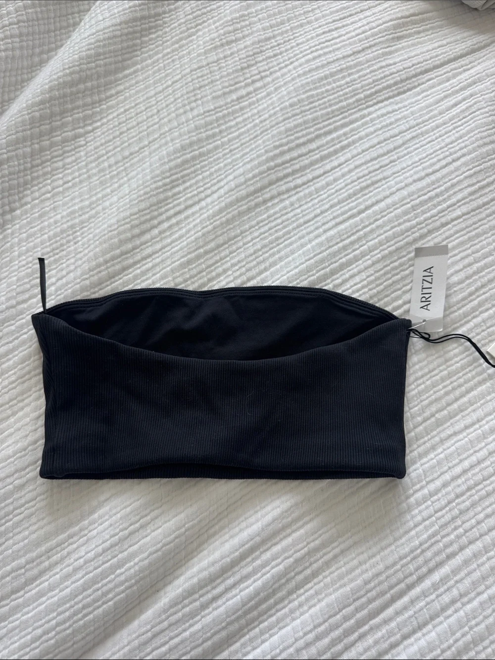 Aritzia black bandeau top